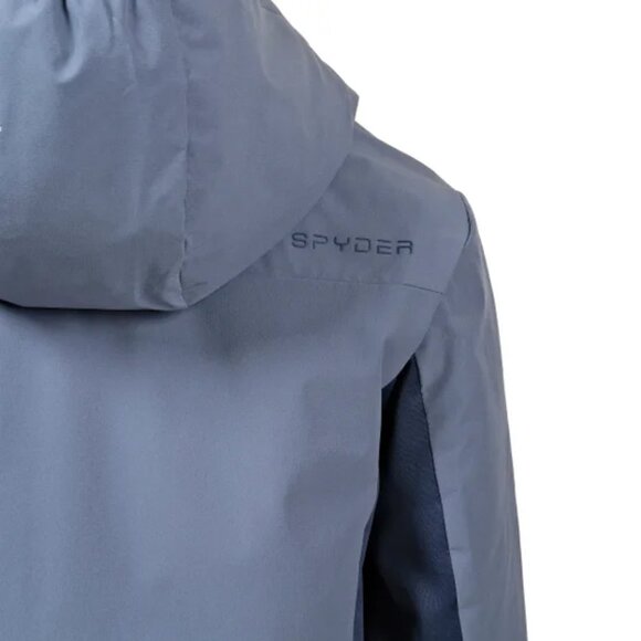 Spyder Kid's Attached Hooded Lightweight Jacket - Picture 4 of 4